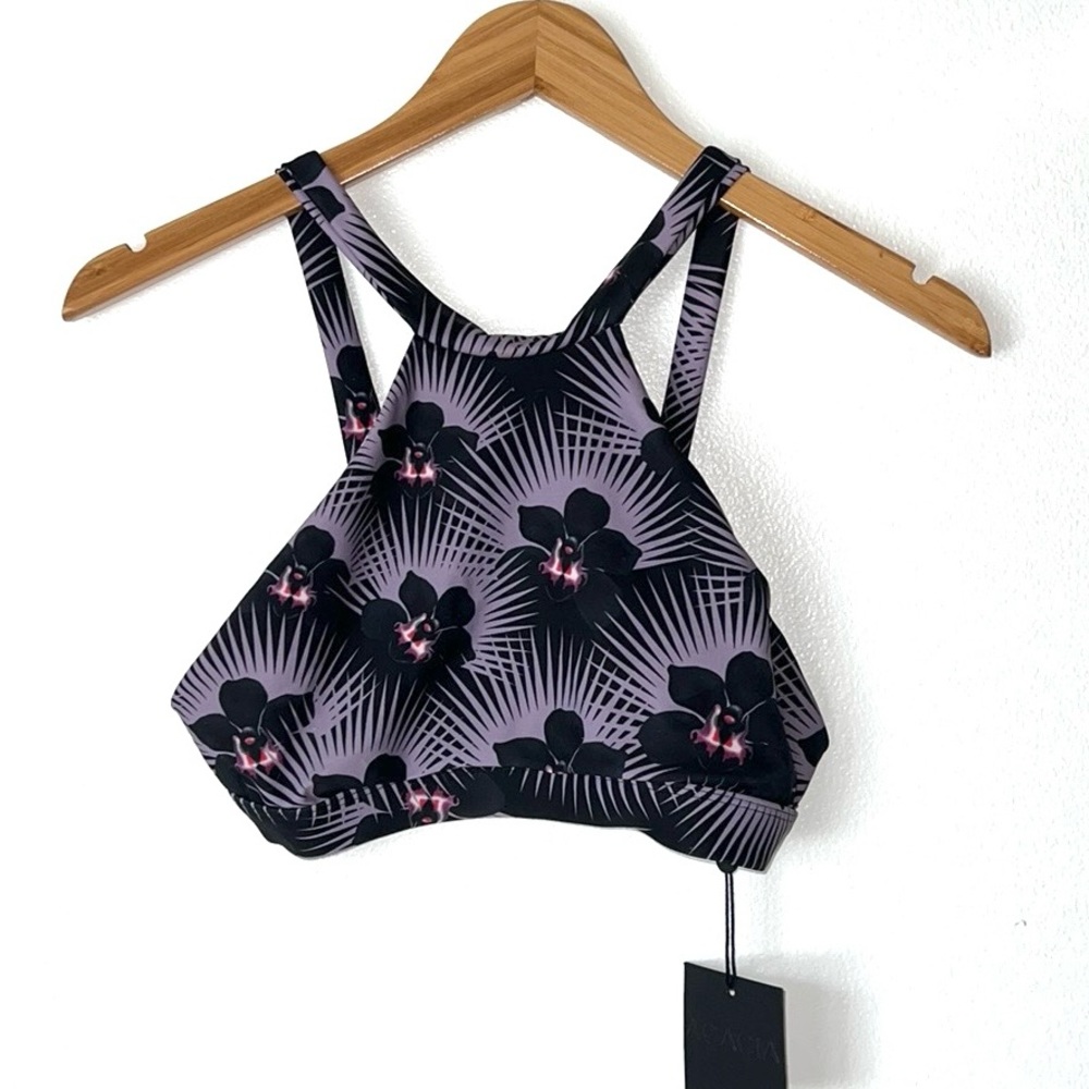Acacia Kauai Halter Bikini Top NWT